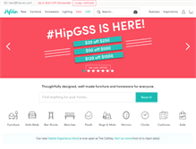 Tablet Screenshot of hipvan.com